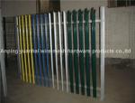 High Strength Galvanised Palisade Fencing Heat Treated Pressure Treated Wood