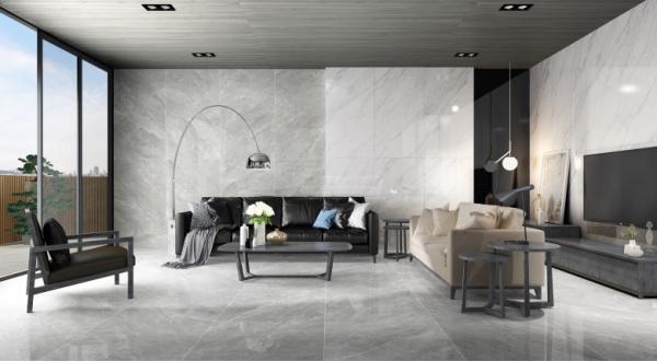 Buy cheap Marble Look Glazed Porcelain 750x1500mm Bathroom Ceramic Tile from wholesalers
