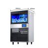 Buy cheap The Nissan 40 kg stainless steel commercial ice cube machine can be customized to size ice cubes for use in bars from wholesalers