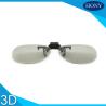 Buy cheap Imax Cinema 3D Linear Polarized Glasses Clip Frame For Near - Sighted from wholesalers
