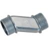 Buy cheap Durable Metal Rigid Conduit Fittings Offset Conduit Nipple Zinc Material from wholesalers
