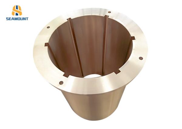 Buy cheap Centrifugal Casting Sintered Bronze Bush Good Heat Conductivity from wholesalers
