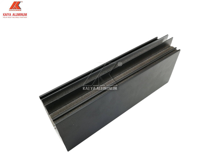 Thick Sliding Track Extrusion Aluminum Profiles For Doors Windows
