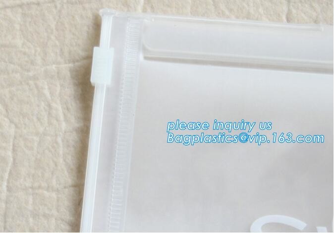 waterproof pvc swimwear bagwith hanger/pvc bikini bag/plastic bikini packaging bag plastic Zip lockk bag swimwear bagease