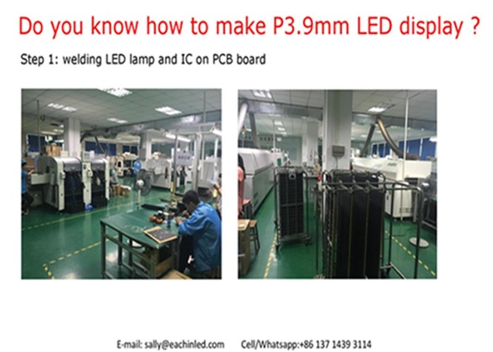 Die Casting Aluminum 3.91mm Rental Led Video Wall Full Color Led Display Screen
