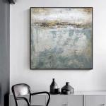 Framed Large Gallery Luxury Abstract Hand Painted Large Wall Art Canvas Living