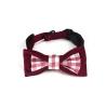 Buy cheap Wide Yellow Red Nylon Dog Collars Personalised Christmas Thanksgiving Dog Bow Tie from wholesalers