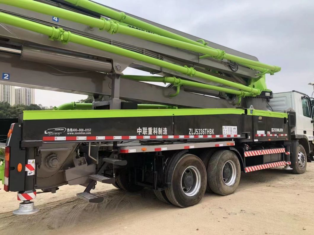 2012 Zml 47m Concrete Pump on Benz Truck Concrete Boom Pump Heavy Equipment