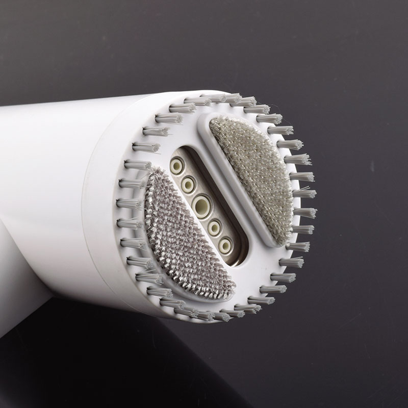 Compact Travel Garment Steamer with Hair Brush Accessory Product Size 23.25x17x7.4 cm