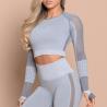 Buy cheap Women Yoga ApparelYoga Crop Top Seamless Leggings Gym Set High Waist Legging Pants from wholesalers