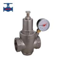 Buy cheap Standard Piston Type Pressure Reducing Valve Stainless Steel With Pressure Gauge product