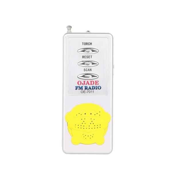 Buy cheap Private Model Small FM Radio With Earphones 108MHz Retractable Antenna Camping from wholesalers