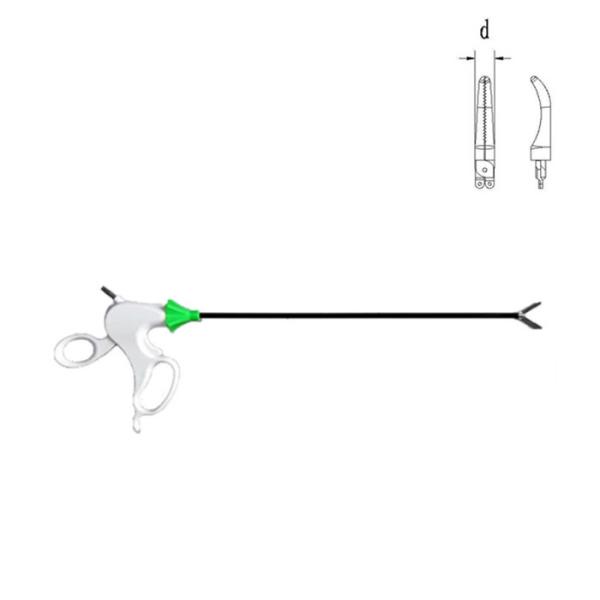 Buy cheap 330mm Disposable Laparoscopic Scissors Stainless Steel Shaft Grasper from wholesalers