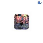 Multi Color Heat Resistant 3D 25um Holographic Security Labels