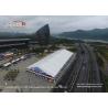 Buy cheap White PVC Roof Cover ABS Sidewall 50x115m Outdoor Exhibition Tents from wholesalers