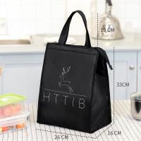 Buy cheap Water Resistant Food Delivery Thermal Lunch Bag Sika Deer Print For Women product