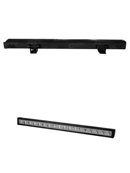 Buy cheap Lower Power Consumption Outdoor Led Wall Lights 18 * 3W Noise Free Natural Cooling from wholesalers