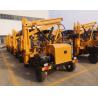 Buy cheap Wheel type guardrail installation YC260 hydraulic hammer pile driving machine from wholesalers