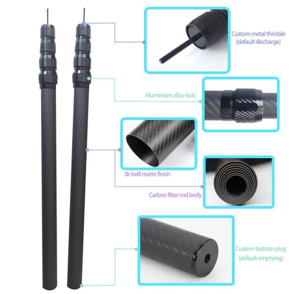 Buy cheap Customized Carbon Fiber Telescopic Tube Corrosion-Resistant Heat-Resistant from wholesalers