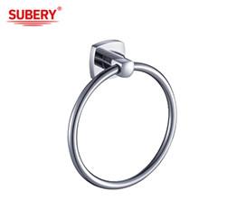 Quality Modern Brass Towel Ring Holder Bathroom OEM Wall Mounted for sale