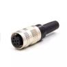 Buy cheap Straight Male Plug MINI DIN M16 Waterproof Connector 6 Pin 2 Pin Docking from wholesalers
