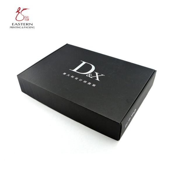 Buy cheap Corrugated Cardboard Shipping Boxes With Silver Foil Stamping from wholesalers