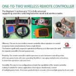 Putzmeister CIFA Concrete Pump Spare Parts Wireless Remote Control HBC727 HBC735