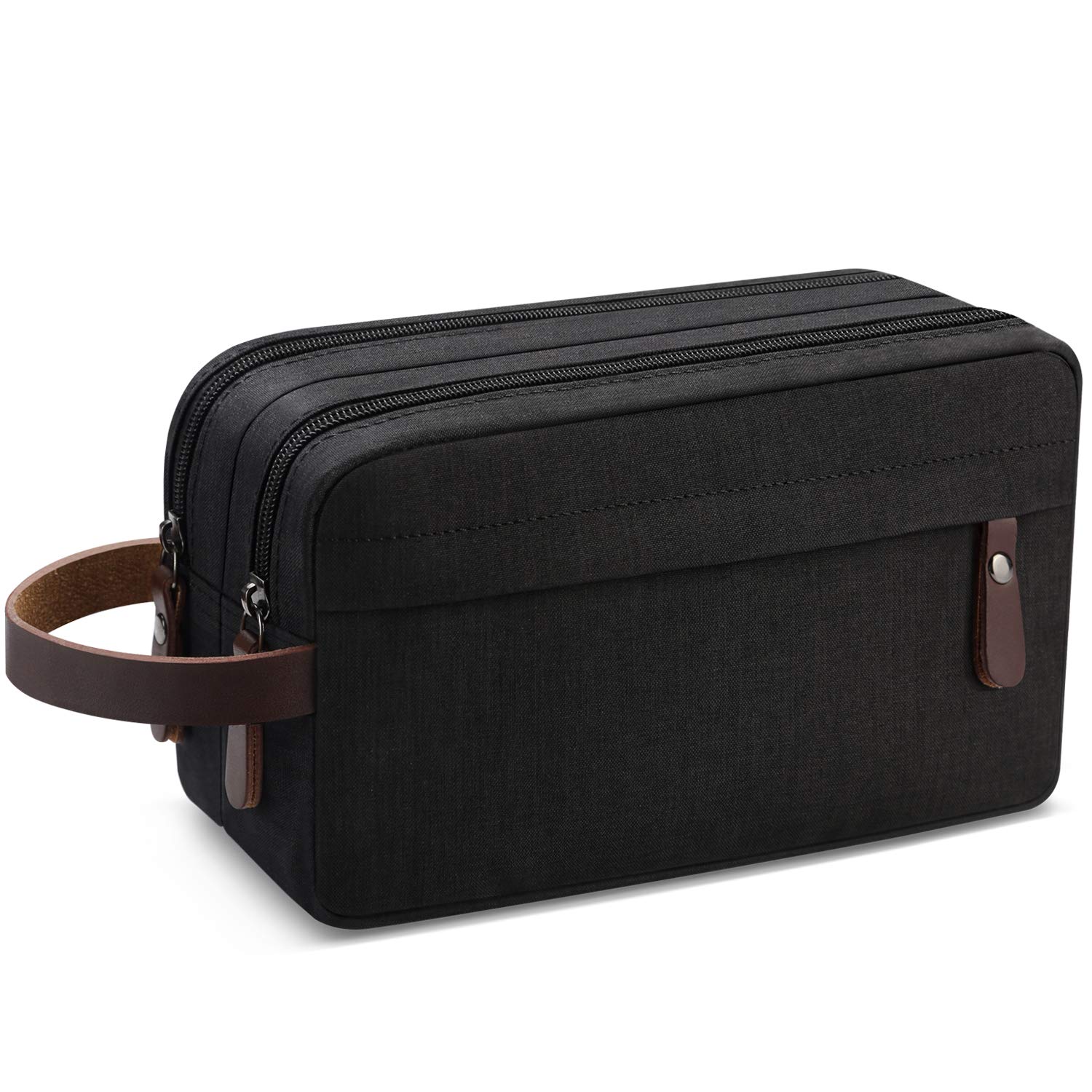 Blank Canvas Cotton Makeup Bag Casual Customized Logo Unique Double Zip