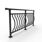 Home Aluminum Staircase Handrail Rustproof Aluminum Step Railing