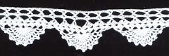 elegant 4.8-5cm width 10 yard / lot DIY handmade craft crocheted lace trim for garments