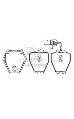 Buy cheap D839 Audi A8 Front Brake Pads 4B0698151S Front Brake Pad Replacement from wholesalers