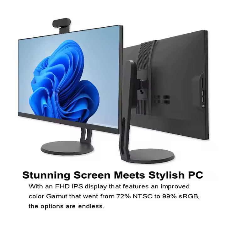 OEM All In One Desktop 23.8'' FHD Touchscreen Display, Intel Core I3/I5/I7, 32GB RAM, 1TB SSD, Window 10, 24H Online Service