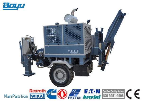 Buy cheap 129kw 173hp Diesel Engine Hydraulic Puller Machine Bull-wheel Diameter 600mm from wholesalers