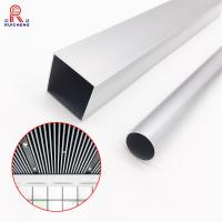 Buy cheap Lightweight Powder Coated Aluminium Pipe 10mm Width High Strength product