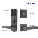 Swipe Card Smart Hotel Electronic Lock Aluminum Alloy RFID Card Door Lock