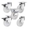 Buy cheap 38kg Loading 50mm Nylon Wheels , ISO9001 Heavy Duty Nylon Caster Wheels from wholesalers