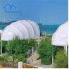 Buy cheap Luxury Beach Waterproof Glamping Tent PVDF Permanent Tent Hotel Tent Outdoor from wholesalers