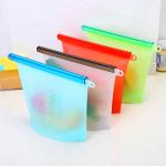 Silicone Food Storage Bag , Reusable Food Packaging Storage Bag