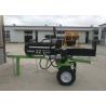 Buy cheap Gasoline 6.5HP Mechanical Wood Splitter , Max Force 22 Ton Hand Log Splitter from wholesalers