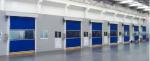 High Speed Rapid Roller Shutter Doors 380V Industrial Automatic With PVC