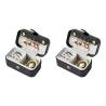 Buy cheap Pearlescent Black Mini Travel Jewelry Organizer Box , Small Portable Display Cases For Jewelry from wholesalers