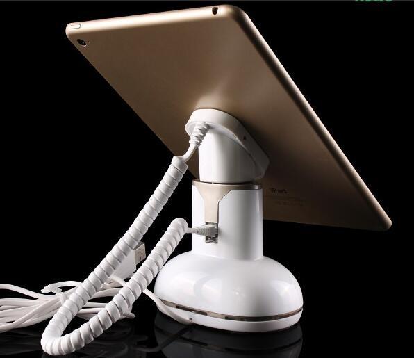 COMER phones tablets security display holder stand charging & alarm cables for