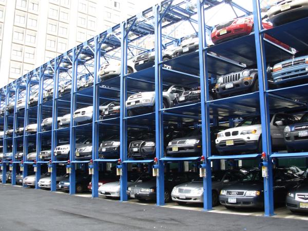 Buy cheap 5m Car Elevator Parking Garage 1000kg Hydraulic Car Parking Lift System from wholesalers