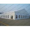 Buy cheap White PVC Cover PVC Event Tent , Large 20m Clear Span Tent For Outdoor Auto Shows from wholesalers