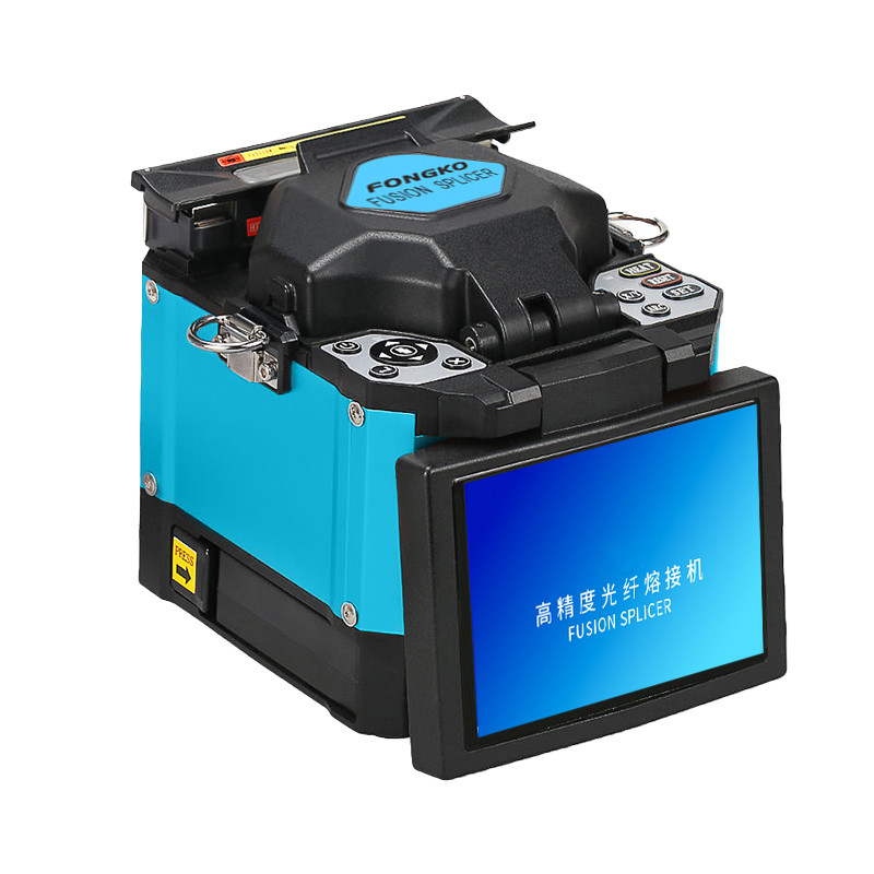 FKEQU-126 Large Capacity Battery Optic Fiber Fusion Splicer 7S Welding 18S Heating
