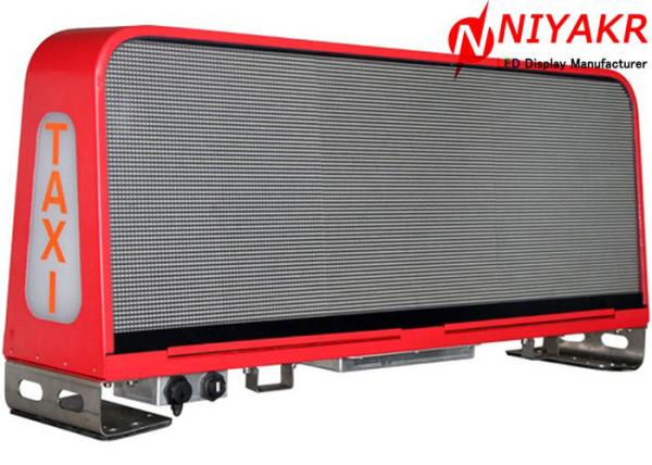 Buy cheap Programmable Taxi Roof LED Display Mobile Advertising LED Taxi Sign Double Sides from wholesalers