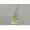 Buy cheap Soft Enamel Die stamped Personalized Dog Tag Aluminum / stainless steel from wholesalers