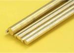 C3602 Grade Brass Round Metal Rod , Free Cutting Brass Alloy Bar