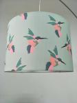 ODM Digital Print Lampshades Faux Rattan Giclee Lamp Shades