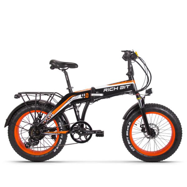 Buy cheap 500W 20 Inch Fat Tire Ebike Foldable For Adults RICH BIT TOP-016 from wholesalers